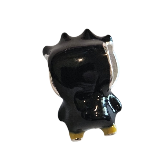 🎆LINX DISCONTINUED Sterling Silver Badtz-Maru Hello Kitty Bracelet Charm - Picture 5 of 8